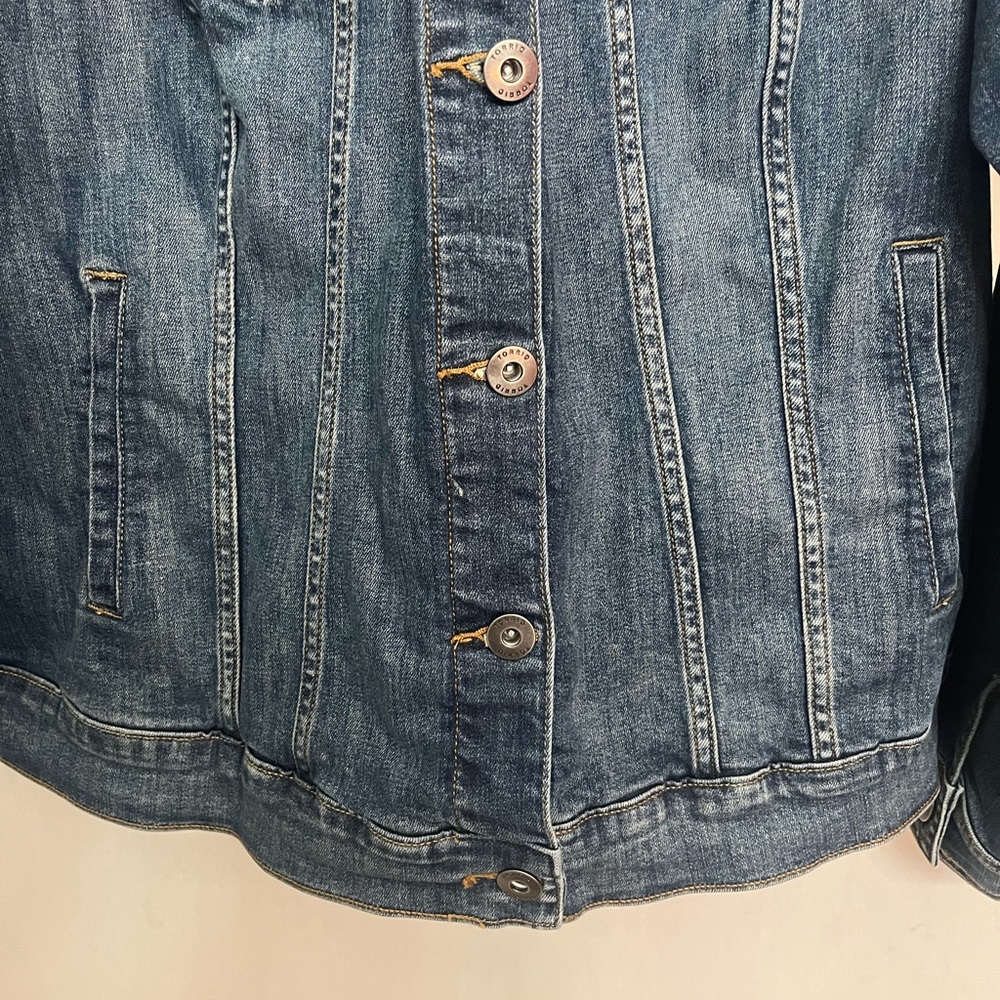 Torrid Denim/Jean Jacket - Picture 5 of 9
